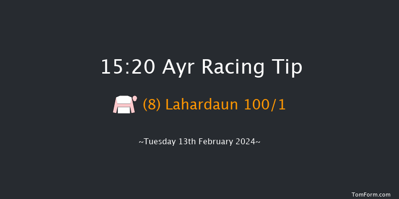 Ayr  15:20 Maiden Hurdle (Class 4)
20f Tue 2nd Jan 2024