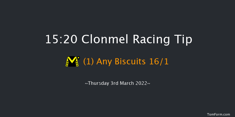 Clonmel 15:20 Maiden Hurdle 16f Thu 17th Feb 2022