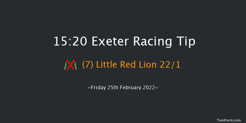 Exeter 15:20 Handicap Hurdle (Class 4) 23f Sun 13th Feb 2022