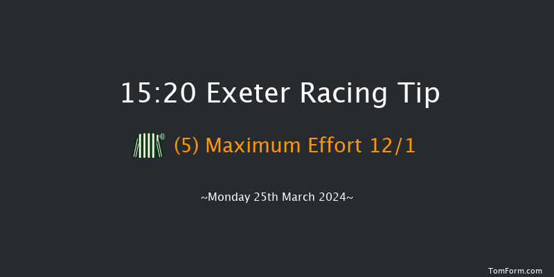 Exeter  15:20 Handicap Hurdle (Class 4) 22f Tue 19th Mar 2024