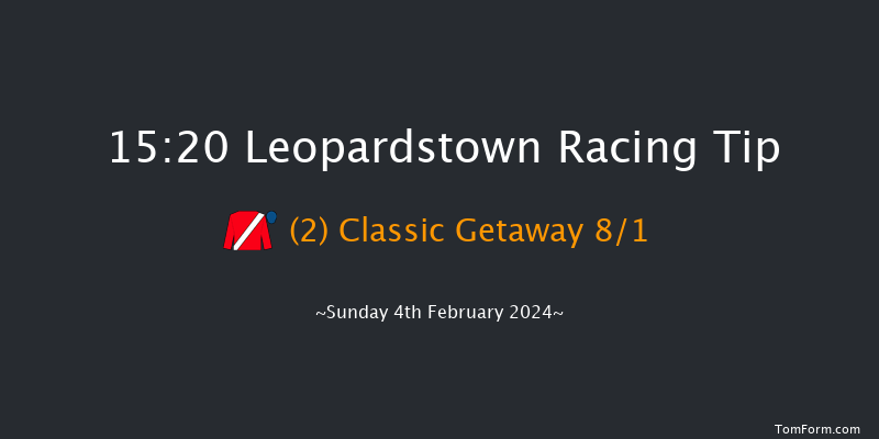 Leopardstown  15:20 Handicap Chase 22f Sat 3rd Feb 2024