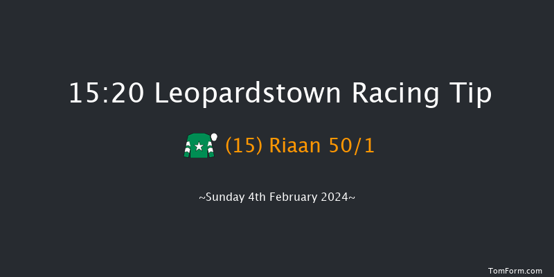 Leopardstown  15:20 Handicap Chase 22f Sat 3rd Feb 2024