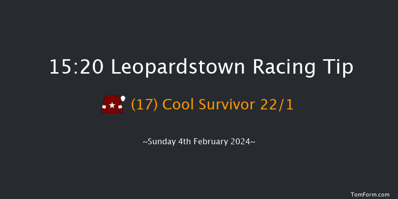 Leopardstown  15:20 Handicap Chase 22f Sat 3rd Feb 2024