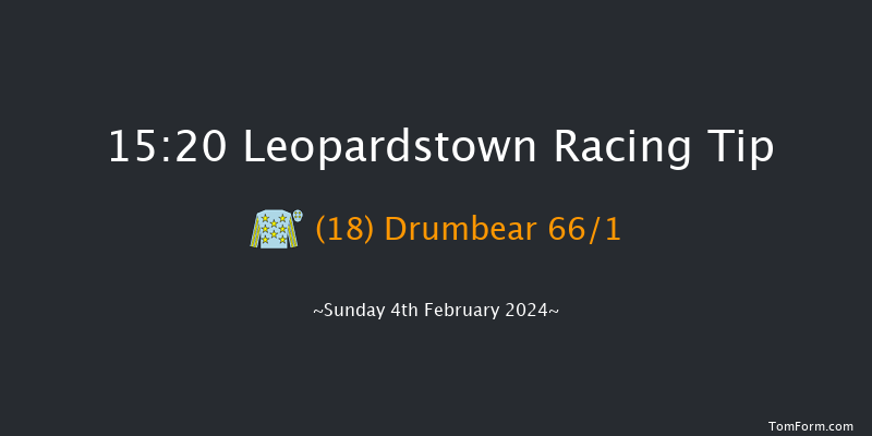 Leopardstown  15:20 Handicap Chase 22f Sat 3rd Feb 2024