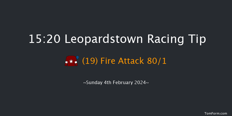 Leopardstown  15:20 Handicap Chase 22f Sat 3rd Feb 2024