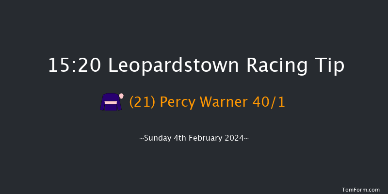 Leopardstown  15:20 Handicap Chase 22f Sat 3rd Feb 2024