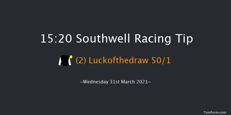 Weatherbys nhstallions.co.uk Handicap Hurdle Southwell 15:20 Handicap Hurdle (Class 4) 24f Mon 22nd Mar 2021