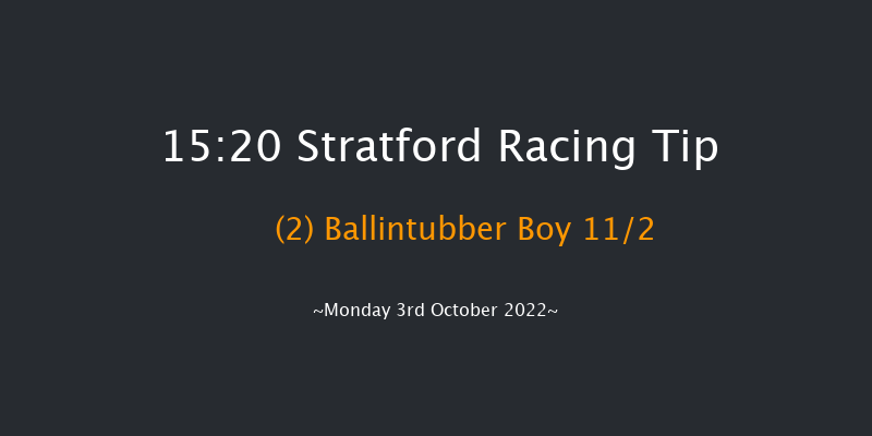 Stratford 15:20 Handicap Hurdle (Class 4) 22f Sat 3rd Sep 2022