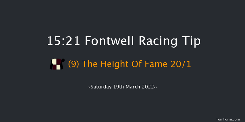 Fontwell 15:21 Handicap Hurdle (Class 5) 19f Wed 9th Mar 2022