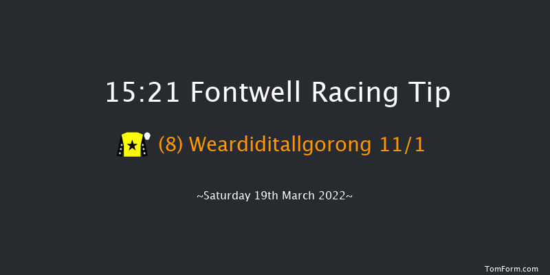 Fontwell 15:21 Handicap Hurdle (Class 5) 19f Wed 9th Mar 2022