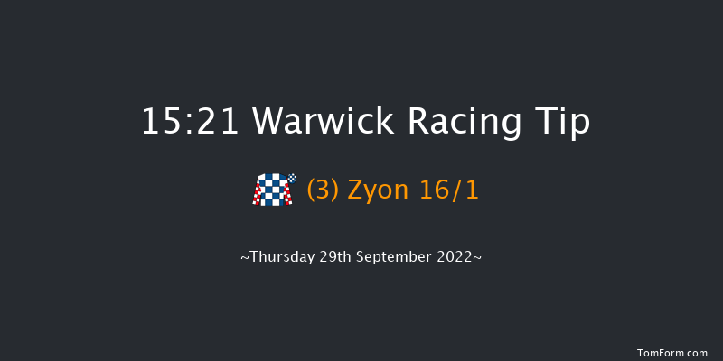 Warwick 15:21 Handicap Hurdle (Class 3) 21f Tue 20th Sep 2022