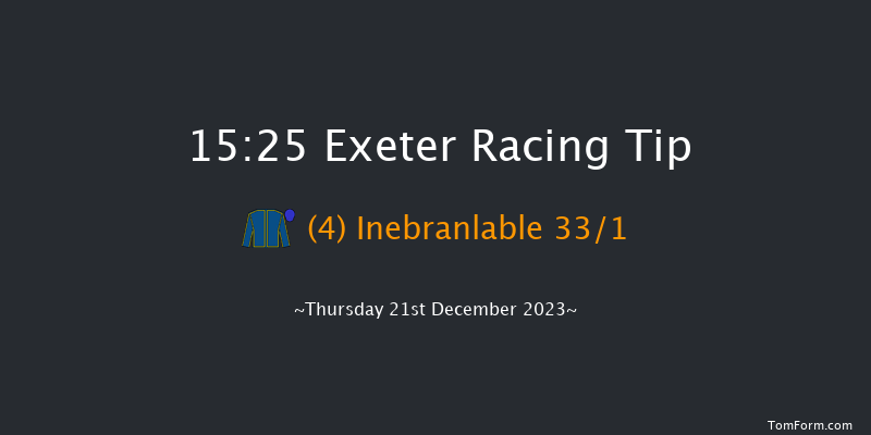 Exeter 15:25 Maiden Hurdle (Class 4) 17f Wed 13th Dec 2023