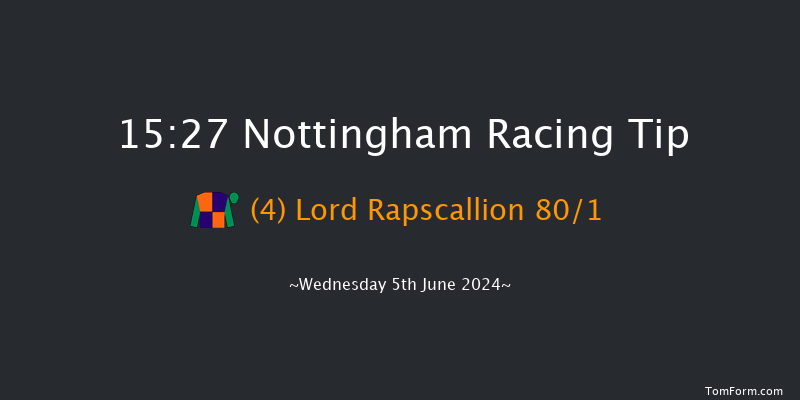 Nottingham  15:27 Handicap
(Class 4) 6f Sun 2nd Jun 2024