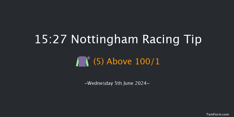 Nottingham  15:27 Handicap
(Class 4) 6f Sun 2nd Jun 2024