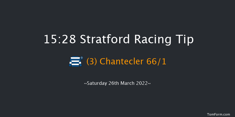 Stratford 15:28 Selling Hurdle (Class 5) 19f Mon 14th Mar 2022