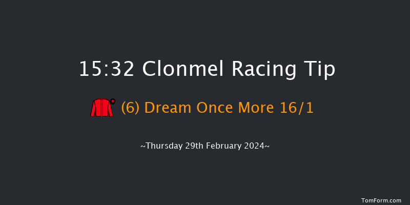 Clonmel  15:32 Handicap Hurdle 16f Thu 15th Feb 2024