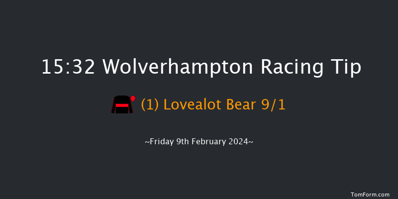 Wolverhampton  15:32 Stakes (Class 4) 8.5f Tue 6th Feb 2024