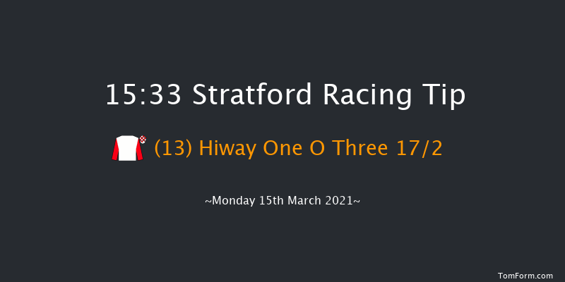 100% RacingTV Profits Back To Racing Maiden Open NH Flat Race (GBB Race) Stratford 15:33 NH Flat Race (Class 5) 16f Sun 8th Nov 2020