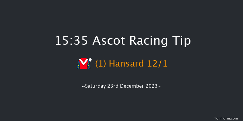 Ascot 15:35 Handicap Hurdle (Class 1) 16f Fri 22nd Dec 2023