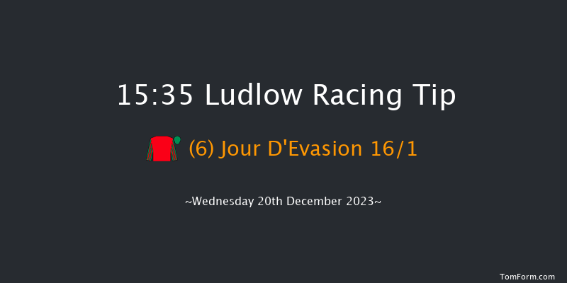 Ludlow 15:35 Maiden Hurdle (Class 4) 16f Wed 6th Dec 2023