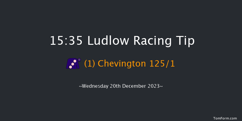 Ludlow 15:35 Maiden Hurdle (Class 4) 16f Wed 6th Dec 2023