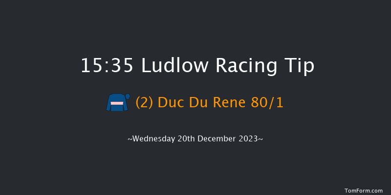 Ludlow 15:35 Maiden Hurdle (Class 4) 16f Wed 6th Dec 2023