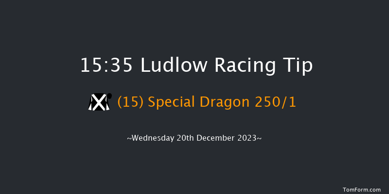 Ludlow 15:35 Maiden Hurdle (Class 4) 16f Wed 6th Dec 2023