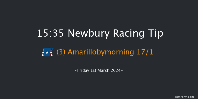 Newbury  15:35 Maiden
Hurdle (Class 3) 20f Sat 10th Feb 2024