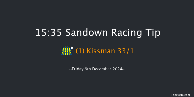 Sandown  15:35 Handicap Hurdle (Class 4) 16f Sun 10th Nov 2024