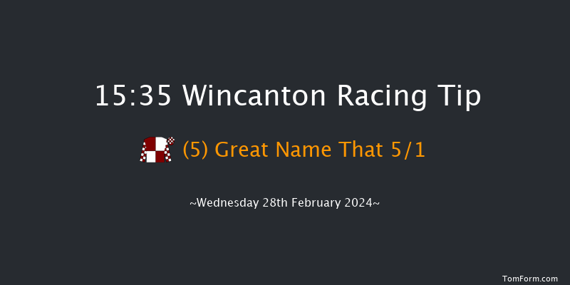 Wincanton  15:35 Handicap Chase (Class 4)
25f Sat 17th Feb 2024