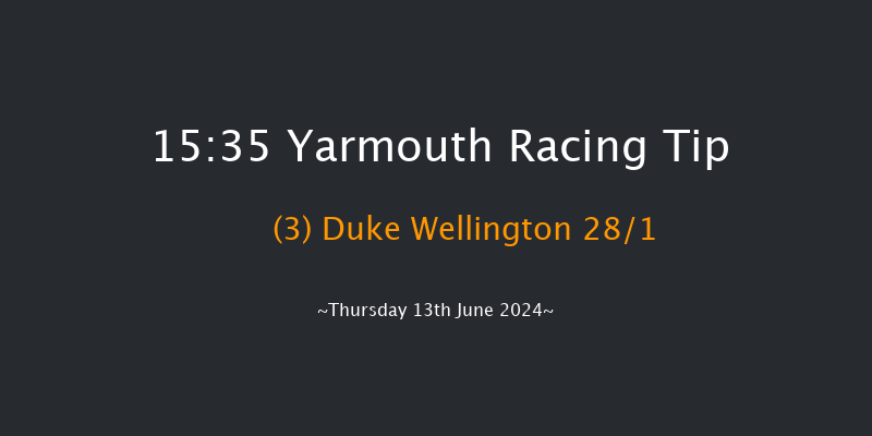 Yarmouth  15:35 Handicap
(Class 6) 8f Wed 12th Jun 2024