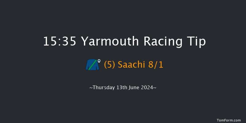 Yarmouth  15:35 Handicap
(Class 6) 8f Wed 12th Jun 2024