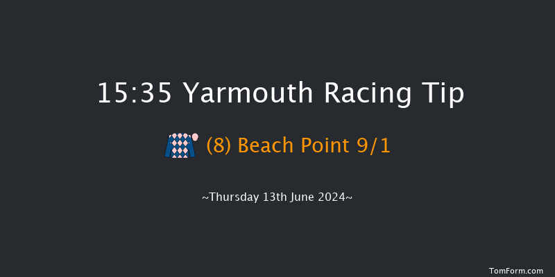 Yarmouth  15:35 Handicap
(Class 6) 8f Wed 12th Jun 2024