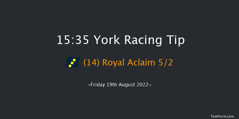 York 15:35 Group 1 (Class 1) 5f Thu 18th Aug 2022