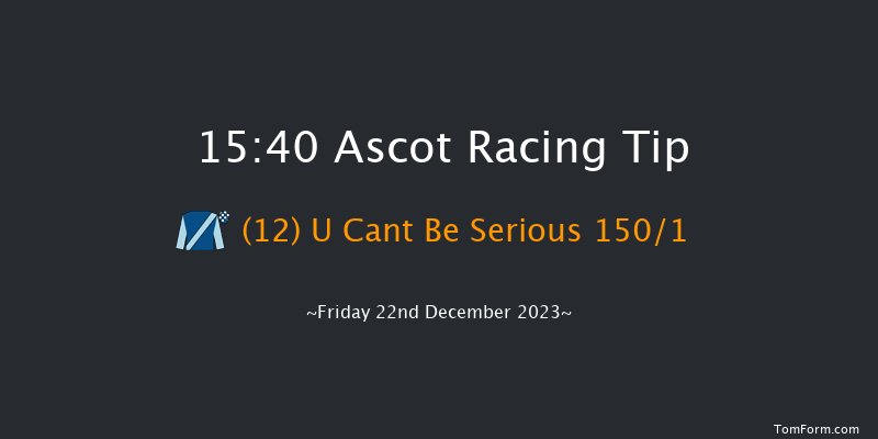 Ascot 15:40 NH Flat Race (Class 1) 16f Sat 25th Nov 2023