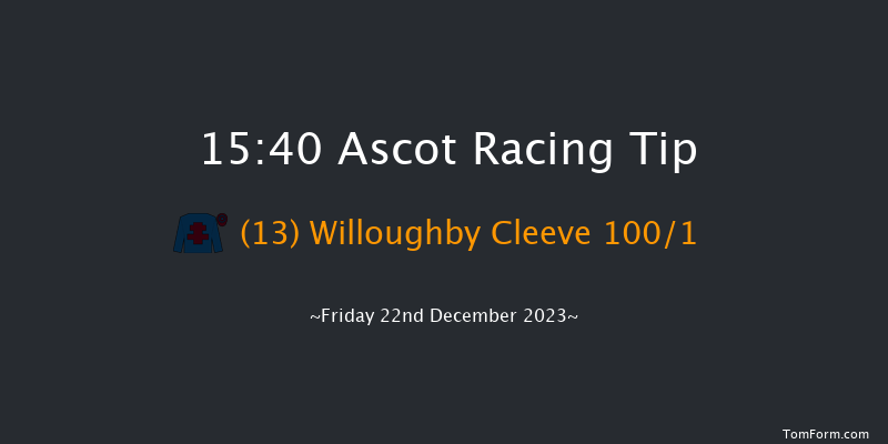 Ascot 15:40 NH Flat Race (Class 1) 16f Sat 25th Nov 2023