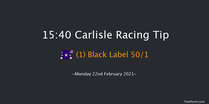 MansionBet Handicap Hurdle (Div 2) Carlisle 15:40 Handicap Hurdle (Class 5) 17f Tue 16th Feb 2021