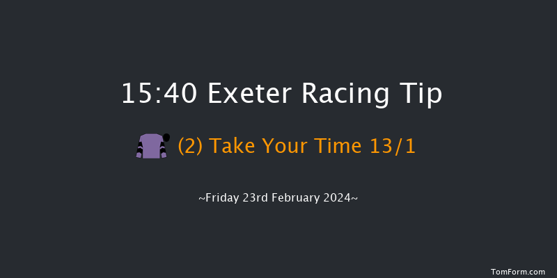 Exeter  15:40 Handicap Chase
(Class 3) 31f Sun 11th Feb 2024