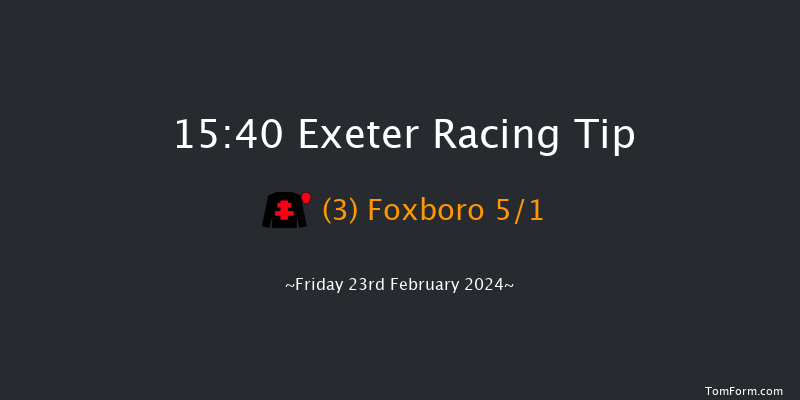 Exeter  15:40 Handicap Chase
(Class 3) 31f Sun 11th Feb 2024