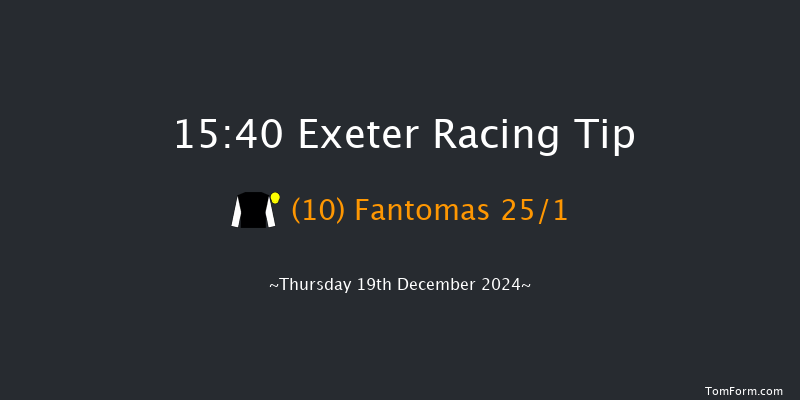 Exeter  15:40 Handicap Hurdle (Class 5) 22f Fri 6th Dec 2024