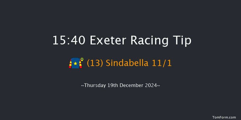 Exeter  15:40 Handicap Hurdle (Class 5) 22f Fri 6th Dec 2024