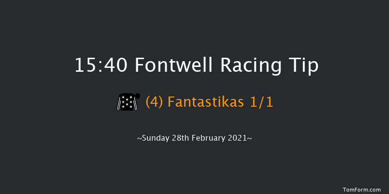 Champagne PIAFF Novices' Hurdle (GBB Race) Fontwell 15:40 Maiden Hurdle (Class 4) 19f Thu 18th Feb 2021