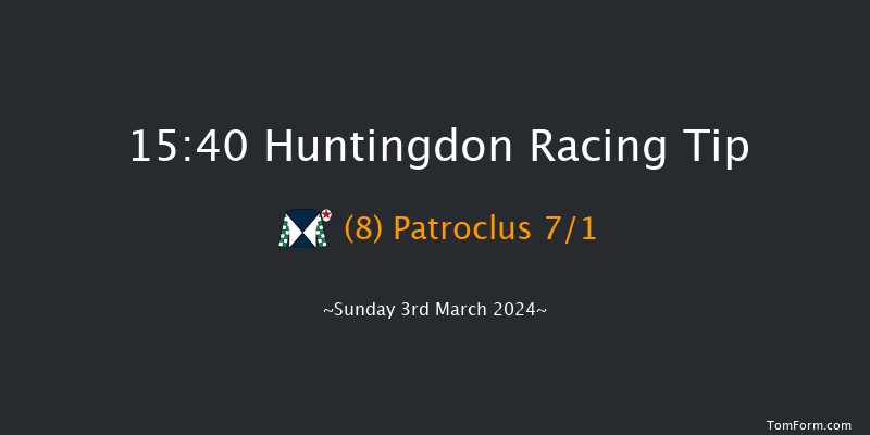 Huntingdon  15:40 Handicap Chase (Class 3)
20f Thu 8th Feb 2024