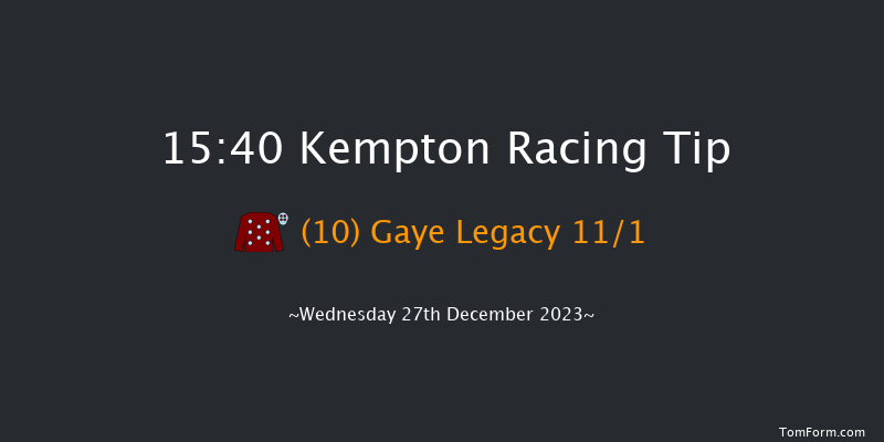 Kempton 15:40 Handicap Hurdle (Class 2) 25f Tue 26th Dec 2023