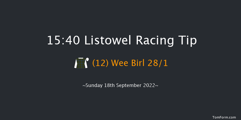 Listowel 15:40 Maiden Hurdle 24f Mon 6th Jun 2022