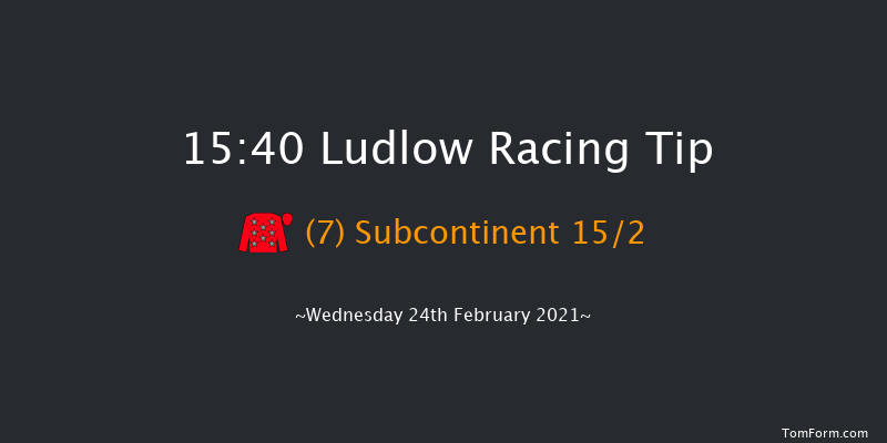 His Royal Highness The Prince Of Wales Conditional Jockeys' Handicap Chase Ludlow 15:40 Handicap Chase (Class 3) 24f Thu 21st Jan 2021