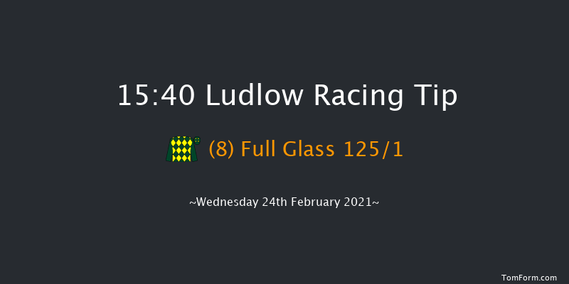 His Royal Highness The Prince Of Wales Conditional Jockeys' Handicap Chase Ludlow 15:40 Handicap Chase (Class 3) 24f Thu 21st Jan 2021