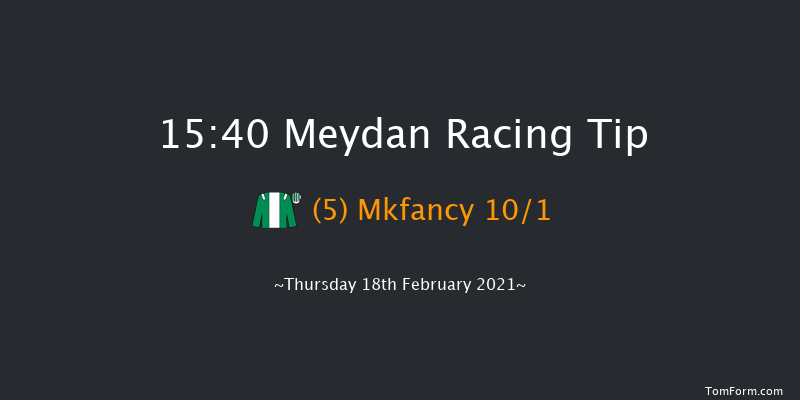 Curlin Stakes Sponsored By New Jaguar F-Pace Listed Handicap - Dirt Meydan 15:40 1m 2f 10 run Curlin Stakes Sponsored By New Jaguar F-Pace Listed Handicap - Dirt Sat 13th Feb 2021