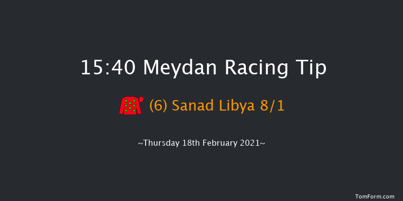 Curlin Stakes Sponsored By New Jaguar F-Pace Listed Handicap - Dirt Meydan 15:40 1m 2f 10 run Curlin Stakes Sponsored By New Jaguar F-Pace Listed Handicap - Dirt Sat 13th Feb 2021