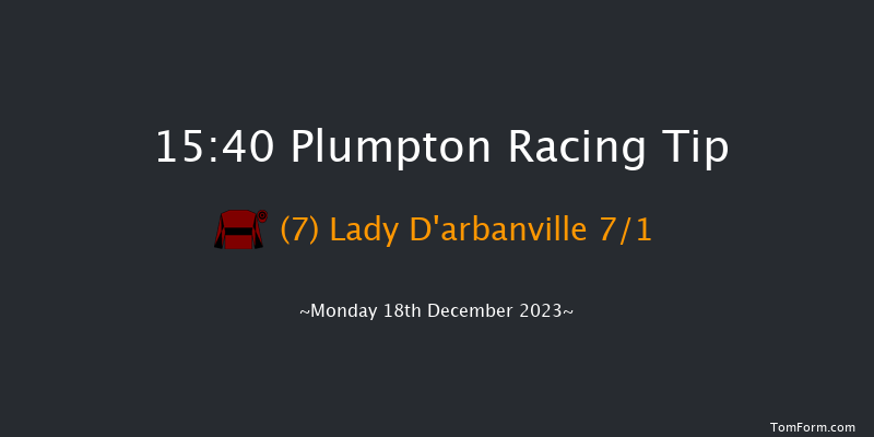 Plumpton 15:40 NH Flat Race (Class 5) 18f Mon 4th Dec 2023